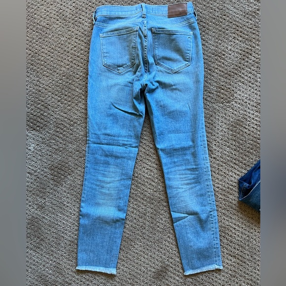 Madewell 9 in high rise skinny crop size 25 EUC - Picture 6 of 9